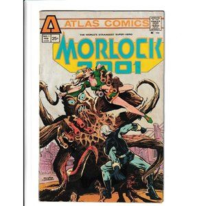 Atlas Comics Morlock 2001 #1 Feb The Worlds Strangest Super Hero Comic Book